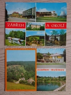 ZÁBŘEH, OKRES ŠUMPERK, 2 KUSY