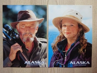 ALJAŠKA, C. HESTON, FOTOSKA FILM USA 7026 1-2