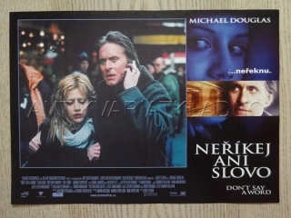 NEŘÍKEJ ANI SLOVO, M. DOUGLAS, FOTOSKA FILM USA 7350