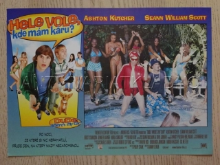 HELE VOLE, KDE MÁM KÁRU?, A. KUTCHER, FOTOSKA FILM USA 7366