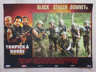 TROPICKÁ BOUŘE, J. BLACK, B. STILLER, FOTOSKA FILM USA 7825