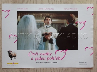 ČTYŘI SVATBY A JEDEN POHŘEB, R. ATKINSON, FOTOSKA FILM USA 7890