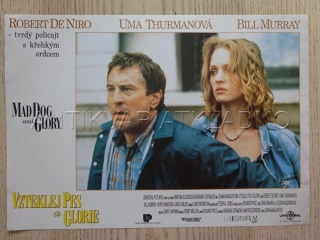 VZTEKLEJ PES A GLORIE, R. DE NIRO, U. THURMAN, FOTOSKA FILM USA 7896