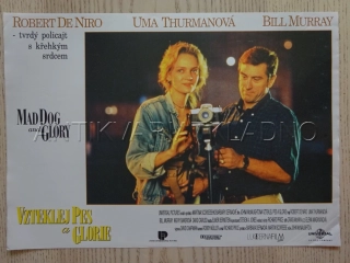 VZTEKLEJ PES A GLORIE, R. DE NIRO, U. THURMAN, FOTOSKA FILM USA 7897