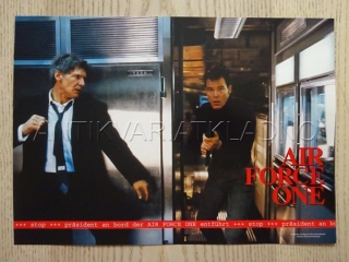 AIR FORCE ONE, H. FORD, FOTOSKA FILM USA 7542
