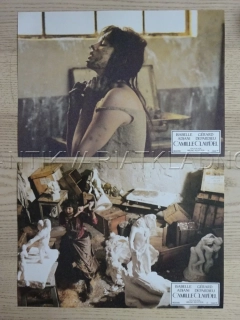 CAMILLE CLAUDELOVÁ, I. ADJANI, FOTOSKA FILM FR 7630-7631