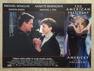 AMERICKÝ PREZIDENT, M. DOUGLAS, A. BENING, FOTOSKA FILM USA 8257
