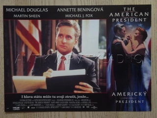 AMERICKÝ PREZIDENT, M. DOUGLAS, FOTOSKA FILM USA 8258