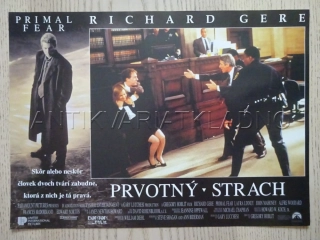 PRVOTNÍ STRACH, R. GERE, FOTOSKA FILM USA 8317