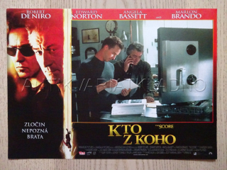 KDO S KOHO, R. DE NIRO, E. NORTON, FOTOSKA FILM USA 8492