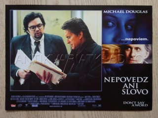 NEŘÍKEJ ANI SLOVO, M. DOUGLAS, FOTOSKA FILM USA 8543B
