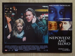 NEŘÍKEJ ANI SLOVO, M. DOUGLAS, FOTOSKA FILM USA 8544