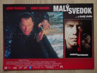 MALÝ SVĚDEK, J. TRAVOLTA, FOTOSKA FILM USA 8548