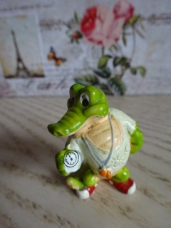 FIGURKA KINDER - KROKODÝL, TĚLOCVIKÁŘ