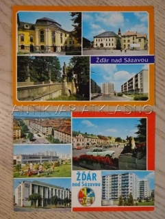 ŽĎÁR NAD SÁZAVOU, 2 KUSY
