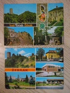 ŽEBRÁK, TOČNÍK, OKRES BEROUN, 2 KUSY