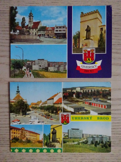 UHERSKÝ BROD, OKRES UHERSKÉ HRADIŠTĚ, 2 KUSY