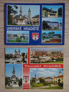 UHERSKÉ HRADIŠTĚ, 2 KUSY