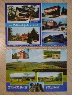 ŽĎÁRSKÉ VRCHY, ŽĎÁR NAD SÁZAVOU, 2 KUSY