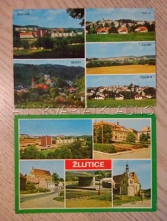ŽLUTICE, OKRES KARLOVY VARY, 2 KUSY