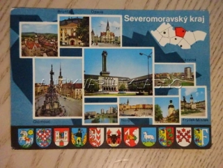 SEVEROMORAVSKÝ KRAJ, MORAVSKOSLEZSKÝ KRAJ, OLOMOUCKÝ KRAJ