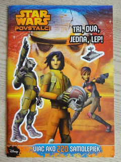 STAR WARS POVSTALCI, SAMOLEPKOVÉ ALBUM, **an