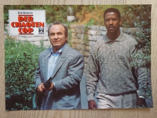 BÍLÝ POLICAJT S ČERNÝM SRDCEM, BOB HOSKINS, D. WASHINGTON, FOTOSKA FILM USA 9799