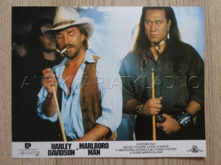 HARLEY DAVIDSON A MARLBORO MAN, D. JOHNSON, FOTOSKA FILM USA 10388
