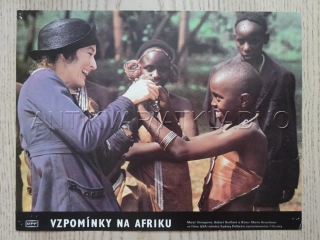 VZPOMÍNKY NA AFRIKU, M. STREEP, FOTOSKA FILM USA 10312B