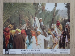 HONBA ZA KLENOTEM NILU, M. DOUGLAS, D. DE VITO, FOTOSKA FILM USA 10416B