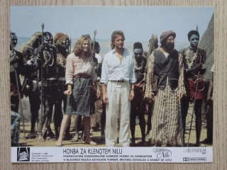HONBA ZA KLENOTEM NILU, M. DOUGLAS, K. TURNER, FOTOSKA FILM USA 10417B