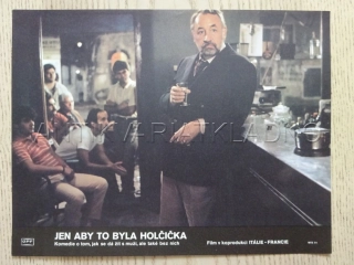 JEN ABY TO BYLA HOLČIČKA, P. NOIRET, FOTOSKA FILM IT 10428B