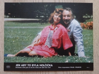 JEN ABY TO BYLA HOLČIČKA, P. NOIRET, FOTOSKA FILM IT 10430B