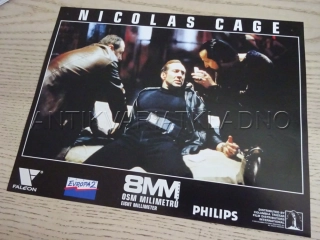 8MM, N. CAGE, P. STORMARE, FOTOSKA FILM USA 10604