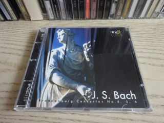 J. S. BACH, BRANDENBURG CONCERTS NO. 4, 5, 6, CD HUDBA