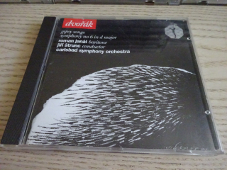 ANTONÍN DVOŘÁK, GIPSY SONGS, SYMPHONY NO. 6, CD HUDBA