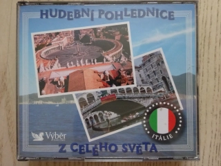 HUDEBNÍ POHLEDNICE Z CELÉHO SVĚTA, ITÁLIE, 3X CD HUDBA