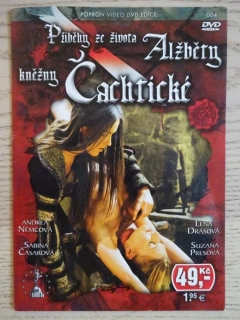 PŘÍBĚHY ZE ŽIVOTA ALŽBĚTY, KNĚŽNY ČACHTICKÉ, DVD FILM