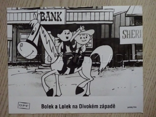 BOLEK A LOLEK NA DIVOKÉM ZÁPADĚ, FOTOSKA FILM PL 11054