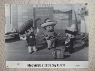 MEDVÍDEK A ZÁZRAČNÝ KUFŘÍK, FOTOSKA FILM PL 11056