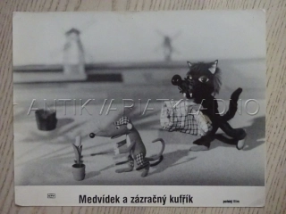 MEDVÍDEK A ZÁZRAČNÝ KUFŘÍK, FOTOSKA FILM PL 11057