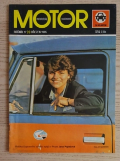 MOTOR, MOTORISTICKÁ SOUČASNOST Č. 3, ROČ. 17, 1985