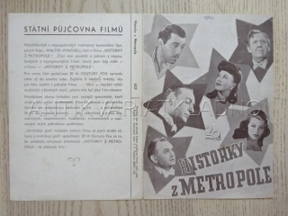HISTORKY Z METROPOLE, CH. BOYER, H. FONDA, BIO PROGRAM Č. 623