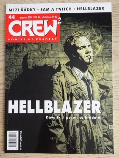 KOMIKS CREW 2, 44/2014, MEZI ŘÁDKY, SAM A TWITCH, HELLBLAZER