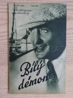 BÍLÝ DÉMON, H. ALBERS, BIO PROGRAM Č. 24, 1933