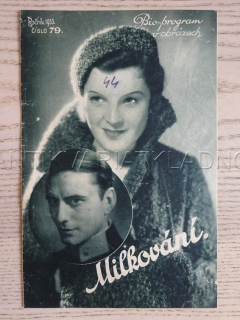 MILKOVÁNÍ, M. SCHNEIDER, BIO PROGRAM Č. 79, 1933