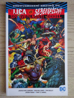 LIGA SPRAVEDLNOSTI VS. SEBEVRAŽEDNÝ ODDÍL, KOMIKS DC COMICS, **an