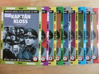 KAPITÁN KLOSS, 1-18, DVD FILM 9 KS