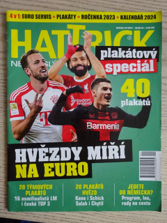 HATTRICK, HVĚZDY MÍŘÍ NA EURO, PLAKÁTOVÝ SPECIÁL, 1/2024