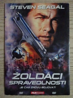 ŽOLDÁCI SPRAVEDLNOSTI, STEVEN SEAGAL,DVD FILM 